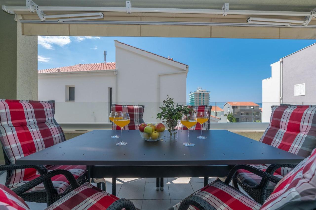 Luxury Apartment Purple Summer Sea View Makarska Dış mekan fotoğraf