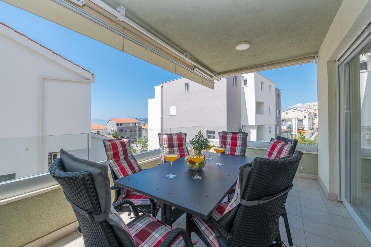 Luxury Apartment Purple Summer Sea View Makarska Dış mekan fotoğraf