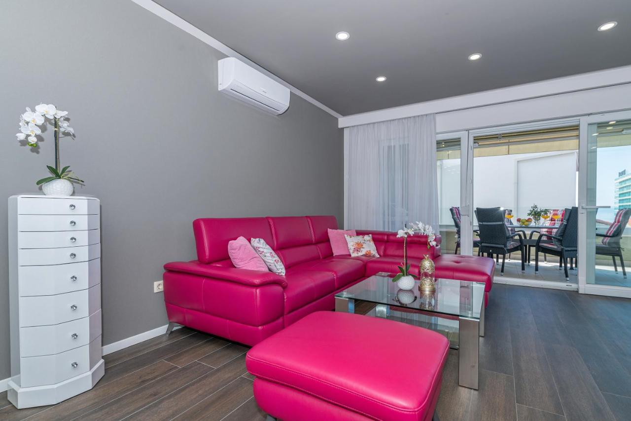 Luxury Apartment Purple Summer Sea View Makarska Dış mekan fotoğraf