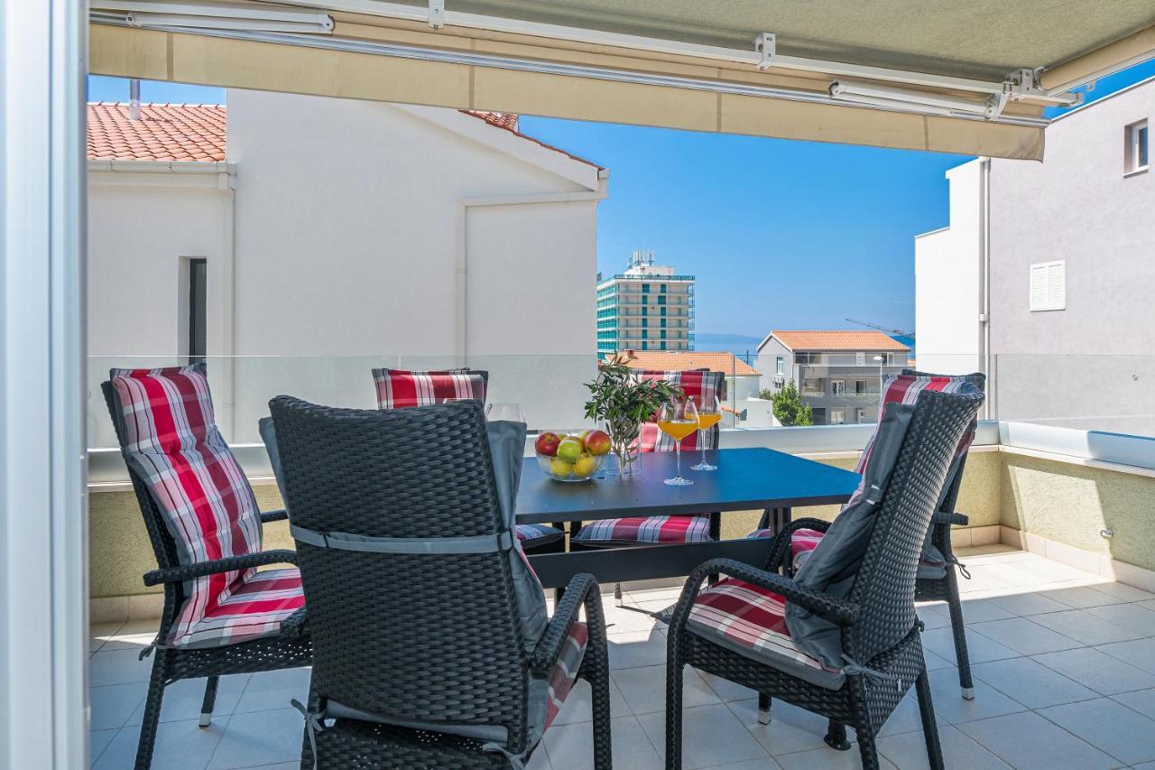 Luxury Apartment Purple Summer Sea View Makarska Dış mekan fotoğraf