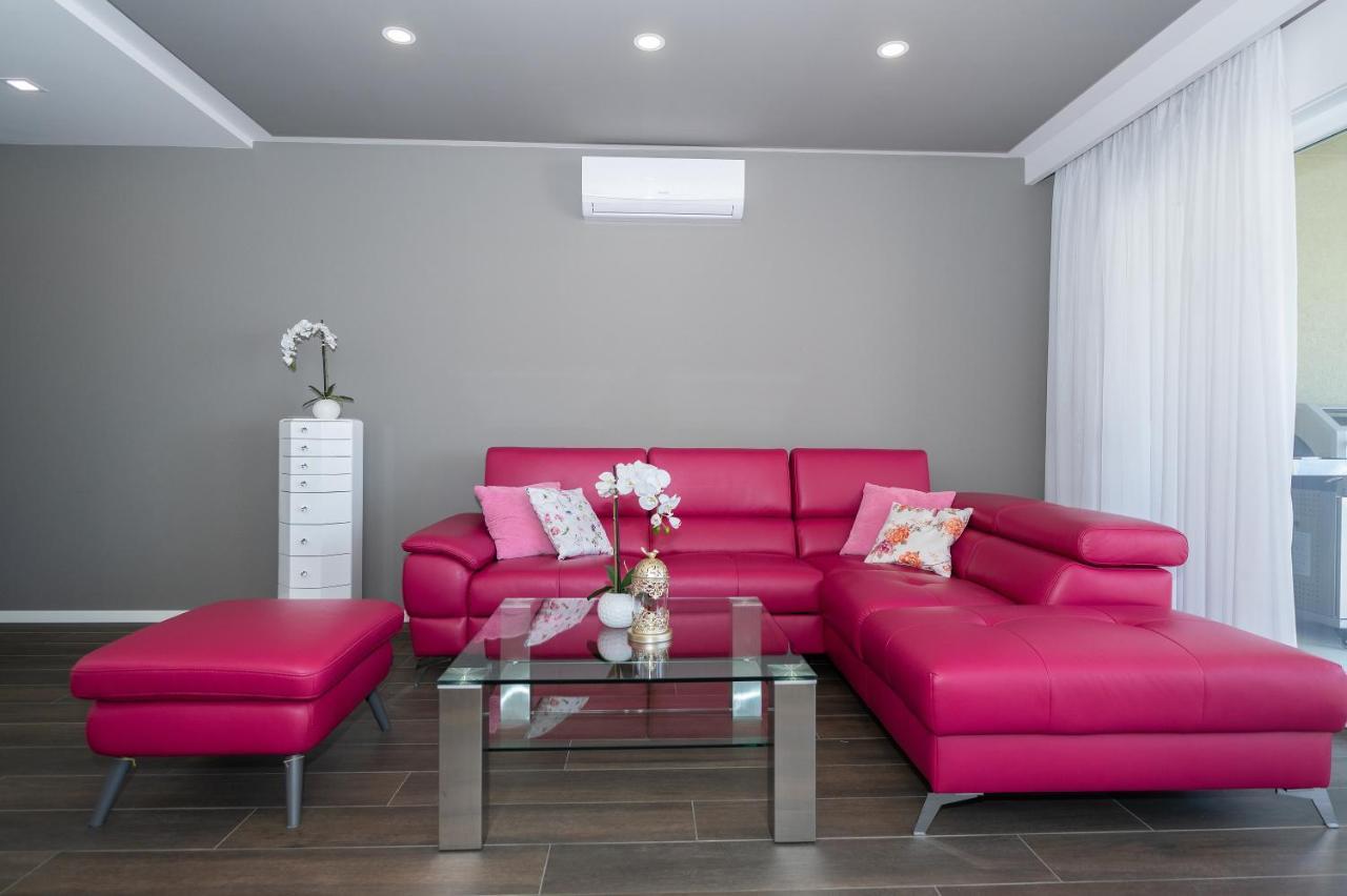 Luxury Apartment Purple Summer Sea View Makarska Dış mekan fotoğraf