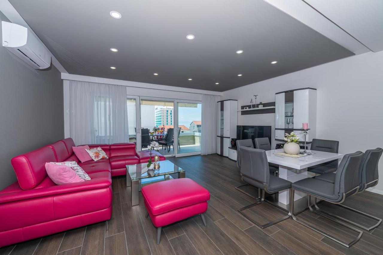 Luxury Apartment Purple Summer Sea View Makarska Dış mekan fotoğraf